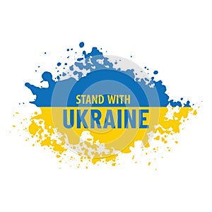 Stand with Ukraine. Stop war in Ukraine. Stop russion agression