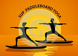 Stand Up Paddleboard Yoga photo
