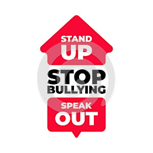 Stand up Speak Out Stop Bullying quotes.