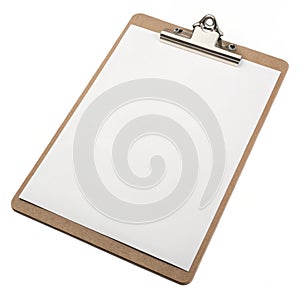 Clipboard isolated on white background