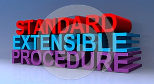 Standard extensible procedure