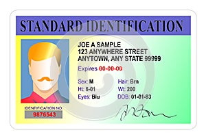 Standard Identification card