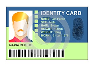 Standard Identification card