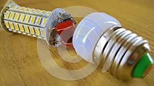 Standard lamp base for E27 LED bulbs