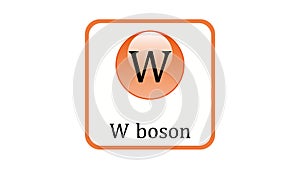 W boson icon