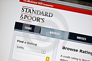 Standard & Poor's website