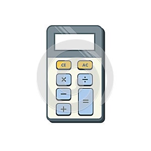 Standard portable electronic calculator.