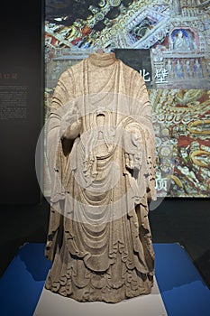 Standing Buddha Collection of Dingzhou City Museum Eastern Wei Dynasty