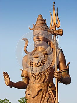 Standing Lord Shiva Statue from Haridwar India