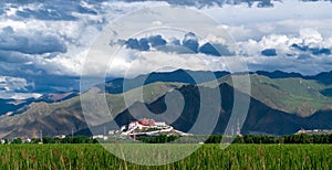 The Potala Palace, the holy place of Tibetan Buddhism photo