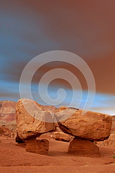 Standing Rocks Near Colorado River Arizona