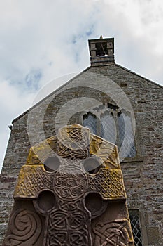 Standing stone celtic cross