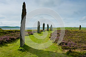 Standing stone circle