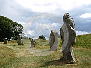 Standing stones of Avebury