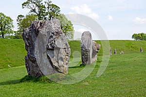 Standing stones at Avebury, England