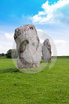 Standing stones at Avebury, England