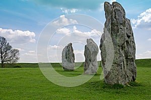 Standing stones at Avebury, England