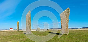 Standing Stones of Stenness, Orkney Island photo