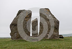 Standing Stones of Stenness, Scotland photo