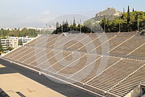 Stands in Panathenaic Stadium, Athens