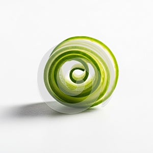 Stands upright casting a subtle shadow emphasizing its three dimensional