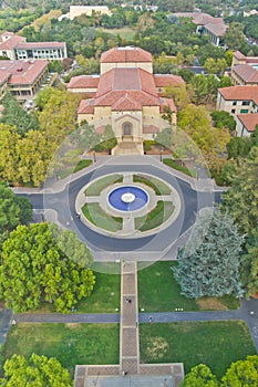 Stanford campus at Palo Alto photo