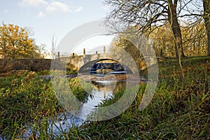 Stanford Hall Old Coach Bridge and Wier