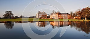 Stanford Hall reflected in The River Avon photo