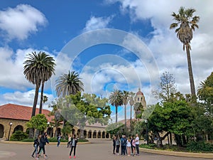 Stanford University campus, Palo Alto, California, USA