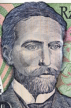 Stanislaw Wyspianski portrait from old ten thousand zloty