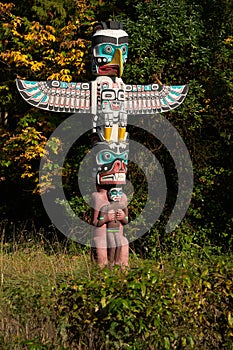 Stanley Park Totem Pole Vancouver