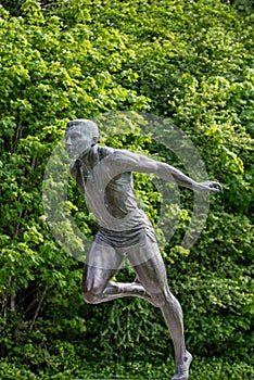 Stanley park Vancouver Canada harry jerome statue