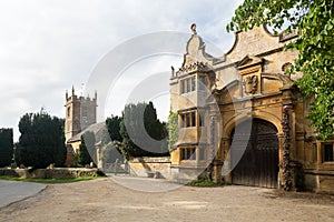 Stanway House and St Peters Church Stanton photo