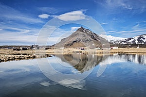 Stapafell Reflection, Iceland