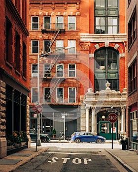 Staple Street, in Tribeca, Manhattan, New York City