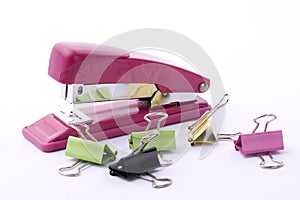STAPLER AND CLIPS