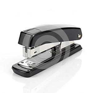 Stapler isolated on white background photo