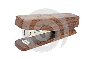 Stapler on white background