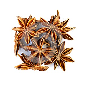 Star Anice in square composition