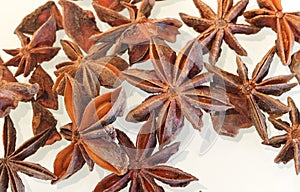 Star anise and chilli pepper