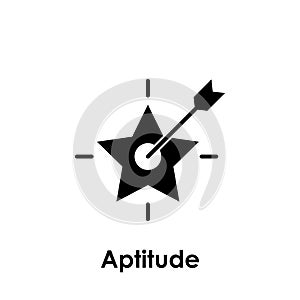 star, arrow, target, aptitude icon. One of business collection icons for websites, web design, mobile app