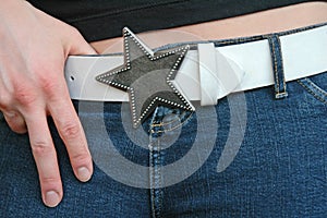 Star Belt Buckle