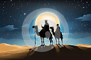 The Star of Bethlehem, The Journey of the Magi.