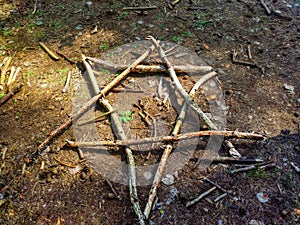 Star of David Hebrew: Magen David. Jewish star - symbol of the state of Israel and all the Jews of the world