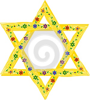 The star of David is an important religious and cultural symbol in judaism.