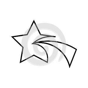 STAR Editable and Resizeable Vector Icon photo