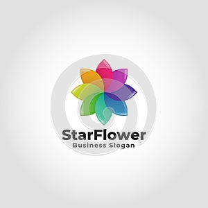 Star Flower Logo