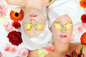 Star fruit beauty girls in spa