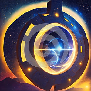 Star Gate, Generative AI Illustration