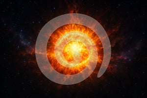 A Star Going Supernova